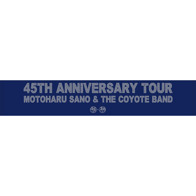MOTOHARU SANO 45th ANNIVERSARY TOUR Muffler Towel
